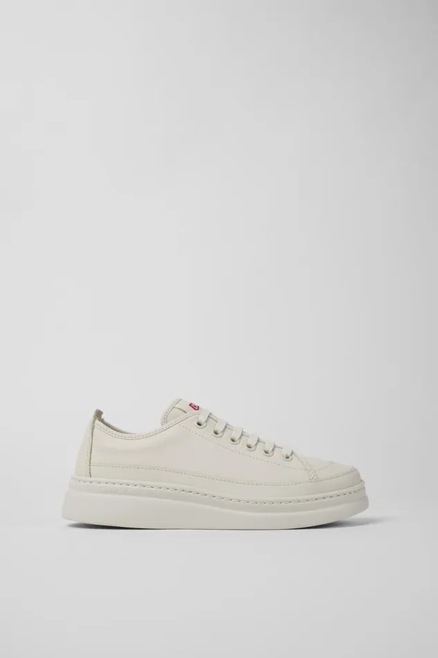 Women Camper Sneakers Runner Up White Leather Sneakers