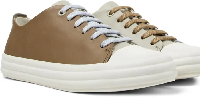 Women Camper Sneakers Twins Multicolor Leather Sneakers