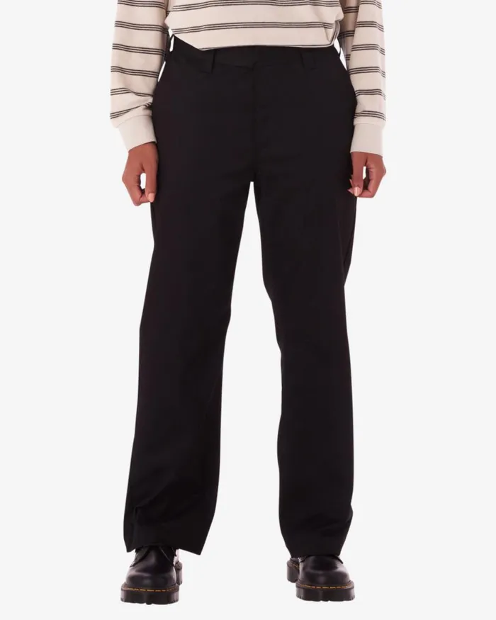 Women DAILY PANT Black OBEY Clothing Denim