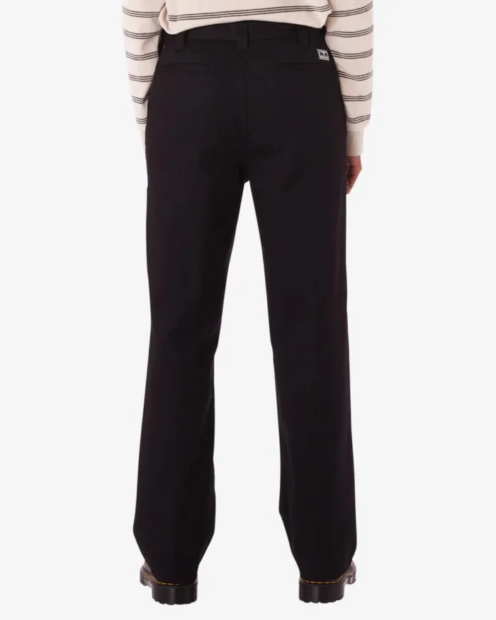 Women DAILY PANT Black OBEY Clothing Denim