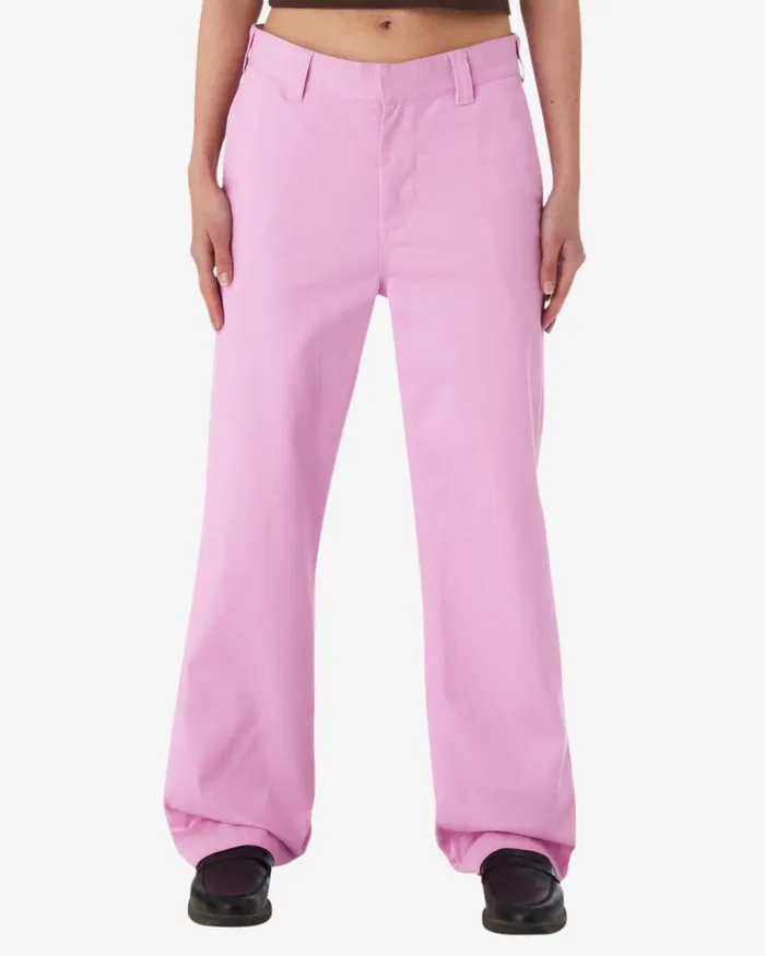 Women DAILY PANT Black OBEY Clothing Denim