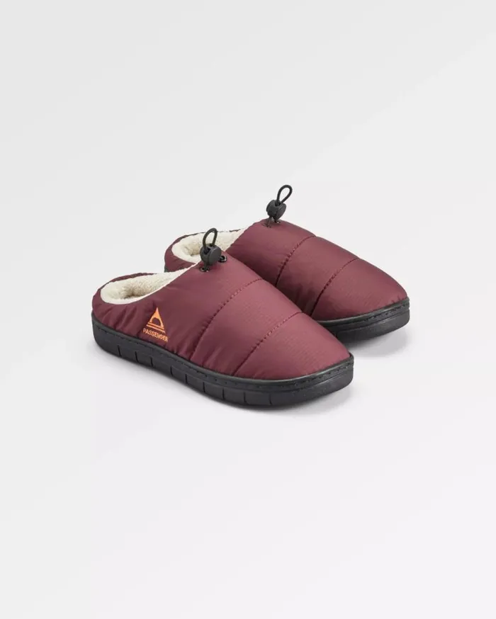 Women Footwear Passenger Step Out Slipper Wine Wine