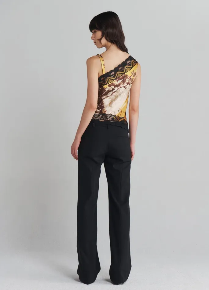 Women Lace Trim Camisole Top MONSE Tops