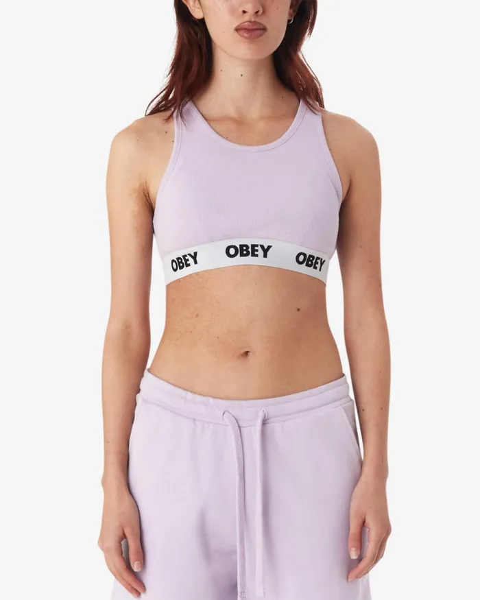 Women LISA II RIB TANK Orchid Petal OBEY Clothing TOPS
