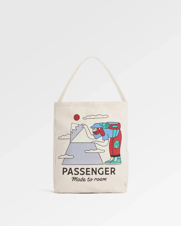 WomenMen Backpacks and Bags Passenger Sneaky Peak Organic Cotton Tote Bag Multi Passenger Multi Passenger WomenMen Backpacks and Bags Passenger Sneaky Peak Organic Cotton Tote Bag Multi Passenger Multi Passenger