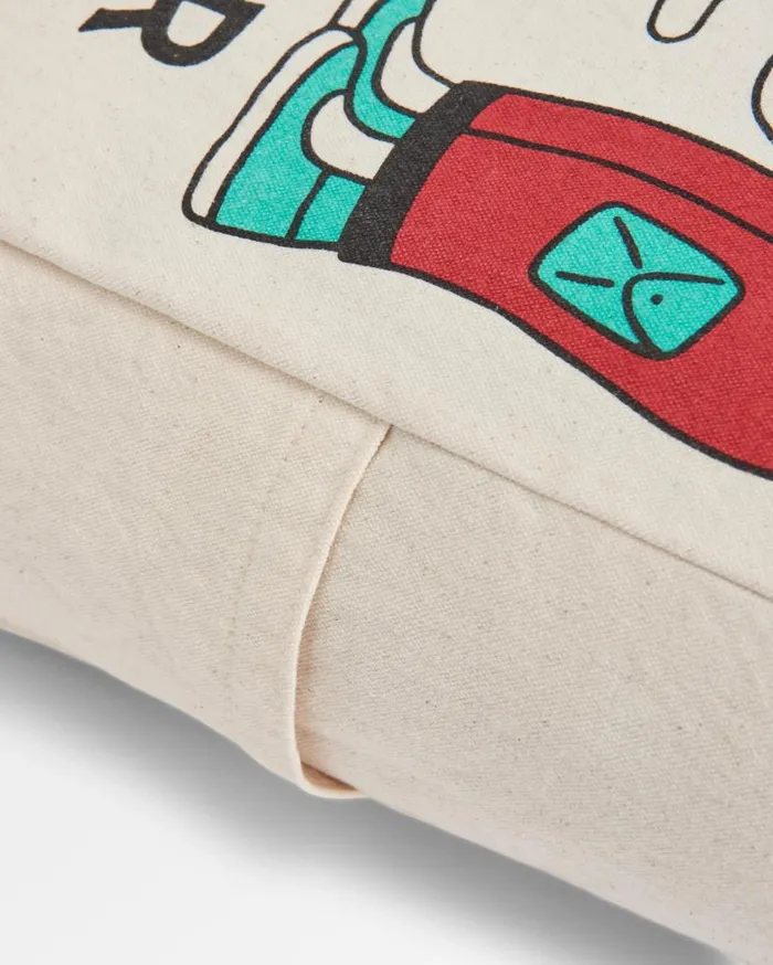 WomenMen Backpacks and Bags Passenger Sneaky Peak Organic Cotton Tote Bag Multi Passenger Multi Passenger