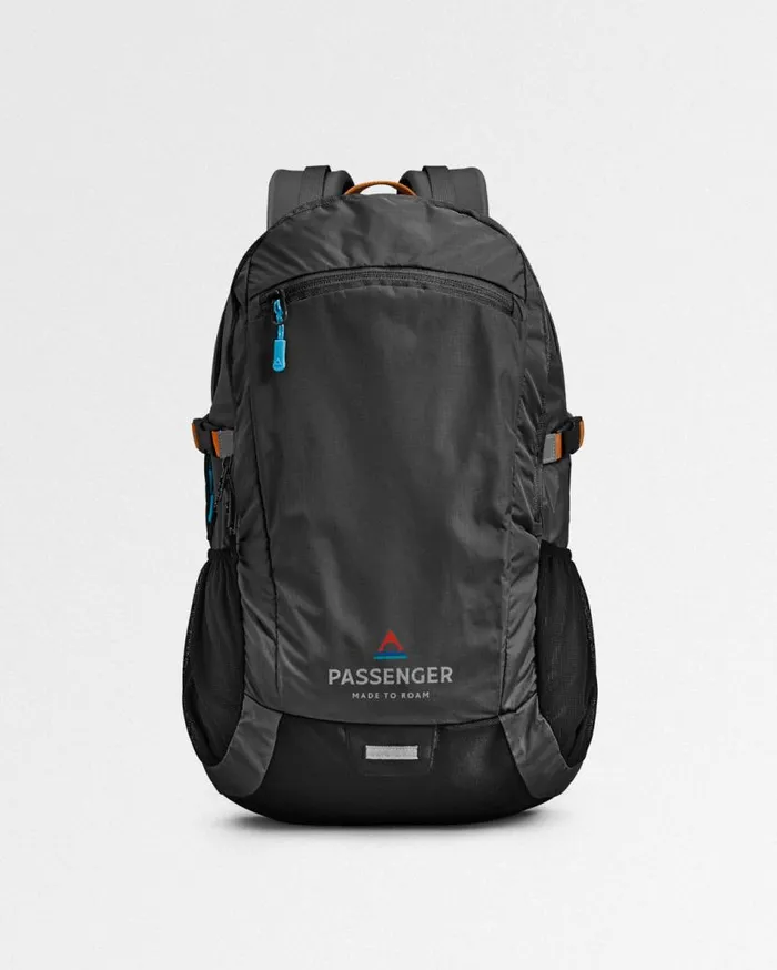 WomenMen Backpacks and Bags Passenger Track Recycled 30L Backpack Black Black