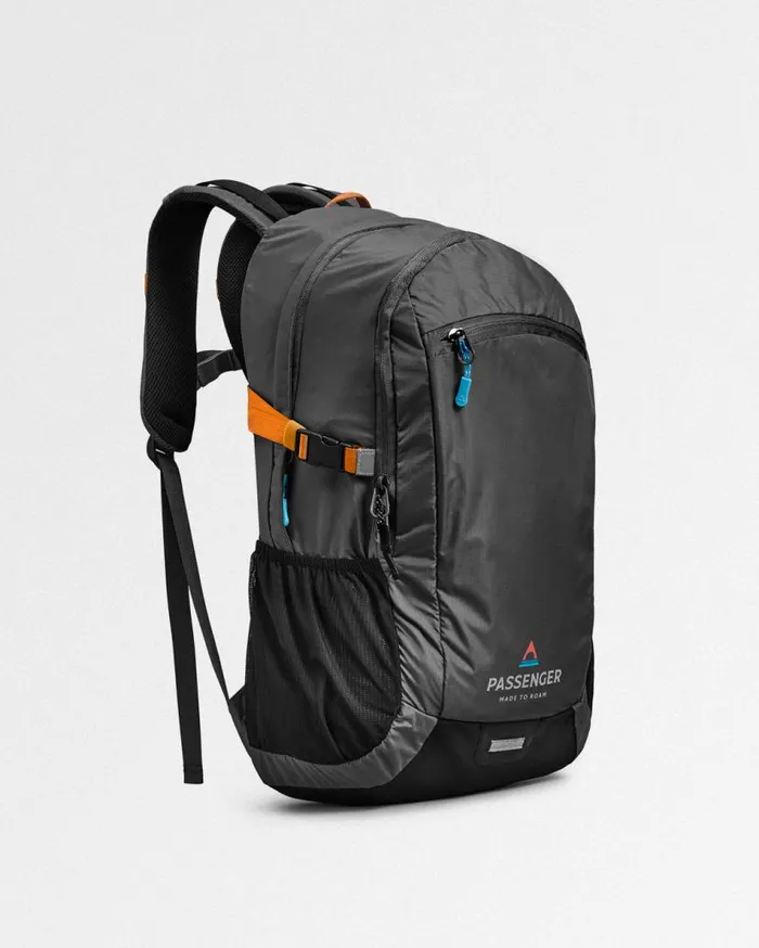 WomenMen Backpacks and Bags Passenger Track Recycled 30L Backpack Black Black