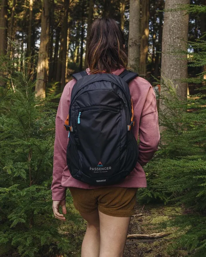 WomenMen Backpacks and Bags Passenger Track Recycled 30L Backpack Black Black