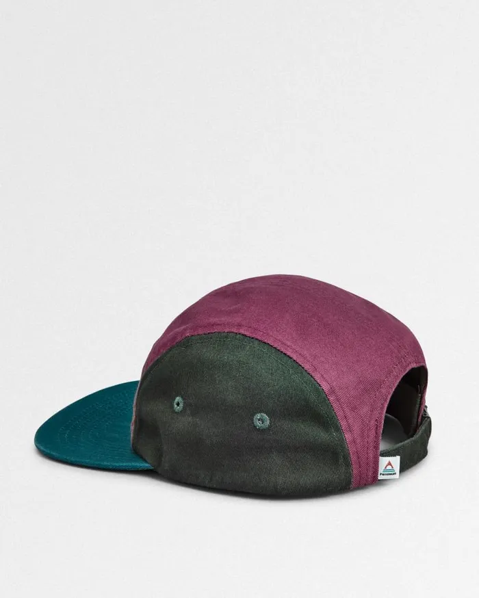 WomenMen Caps and Hats Passenger Fixie Recycled 5 Panel Cap Grape Multi Grape Multi