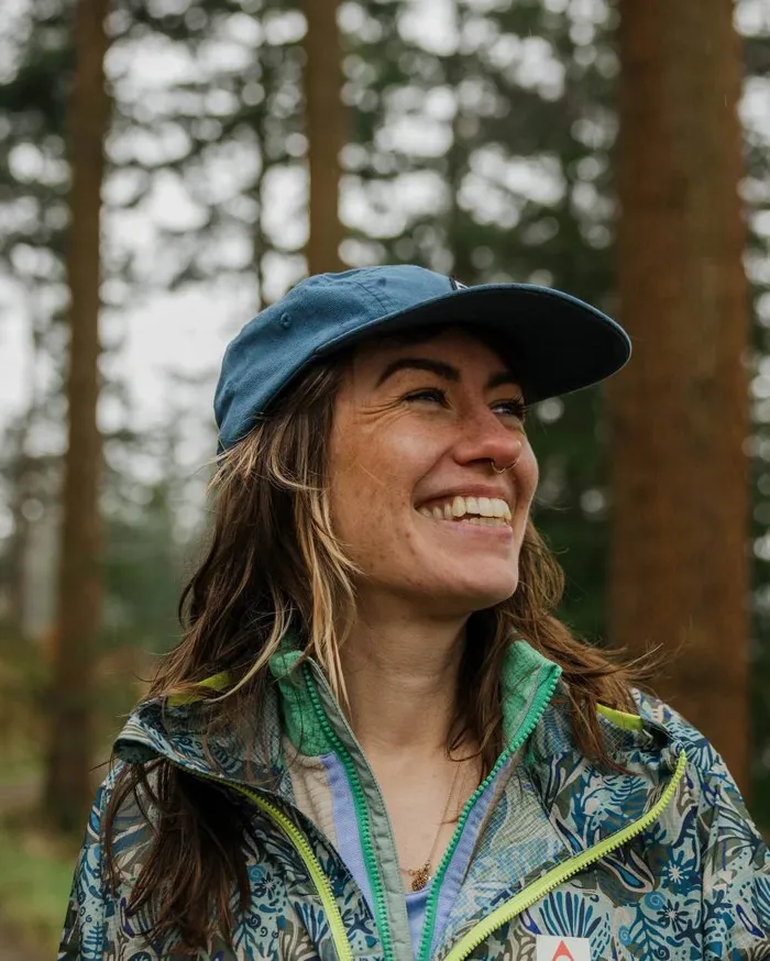 WomenMen Caps and Hats Passenger Fixie Recycled 5 Panel Cap Tidal Blue Tidal Blue