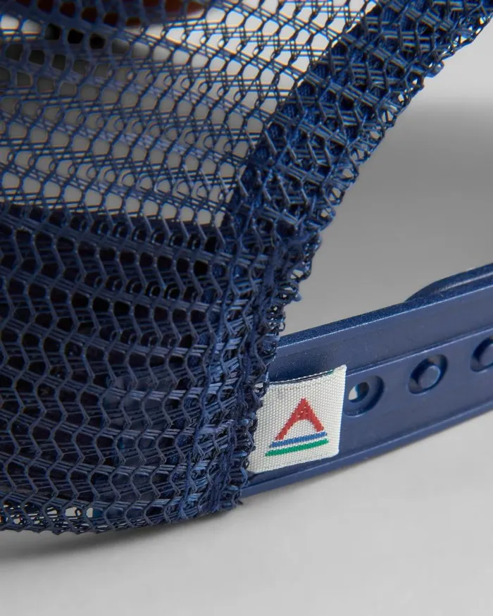 WomenMen Caps and Hats Passenger Made To Roam Mesh Snapback Cap Rich NavyRubber Rich Navyrubber