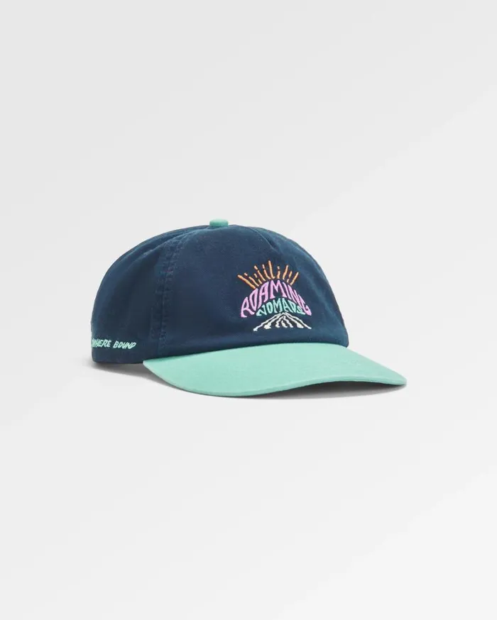 WomenMen Caps and Hats Passenger Tolima Recycled Low Profile Cap Dark Denim Dark Denim