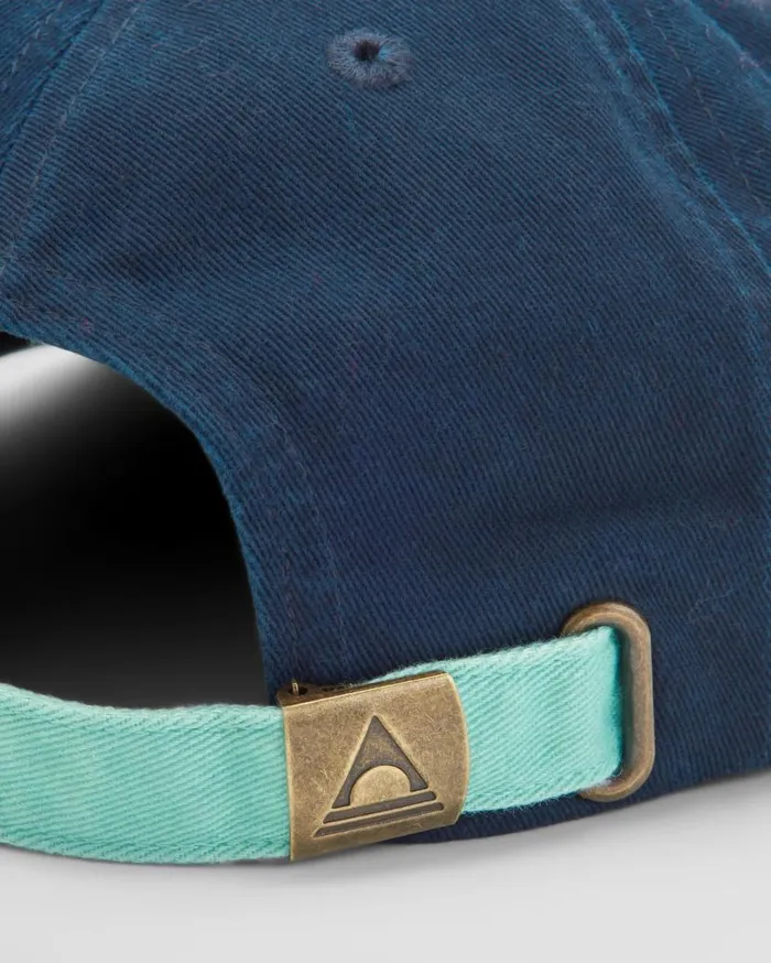 WomenMen Caps and Hats Passenger Tolima Recycled Low Profile Cap Dark Denim Dark Denim