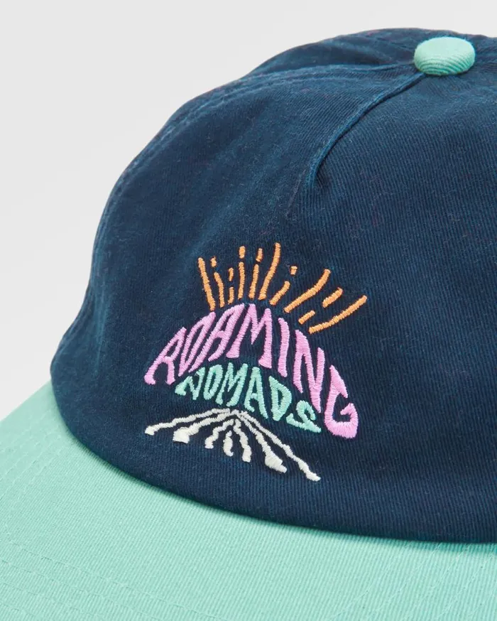 WomenMen Caps and Hats Passenger Tolima Recycled Low Profile Cap Dark Denim Dark Denim