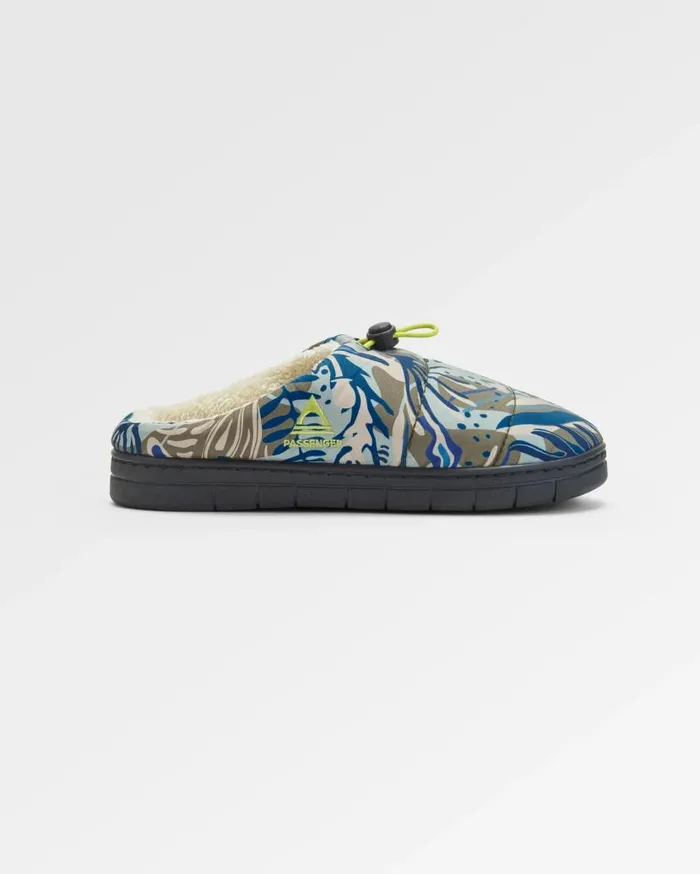 WomenMen Footwear Passenger Step Out Slipper Abstract Seaweed Pistachio Abstract Seaweed Pistachio
