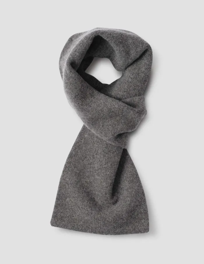 WomenMen Mhl Pull Through Scarf Grey Heather Margaret Howell Scarves