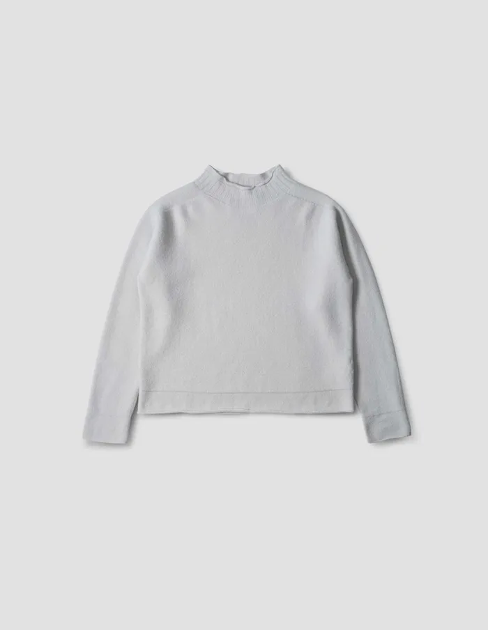 Women Mhl Felted Guernsey Fog Margaret Howell Knitwear