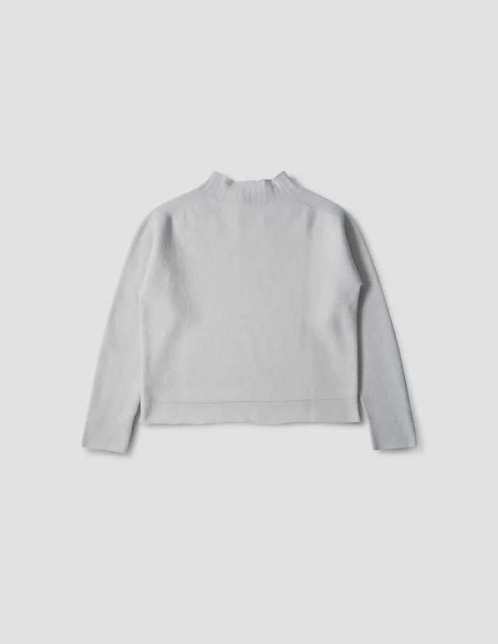 Women Mhl Felted Guernsey Fog Margaret Howell Knitwear