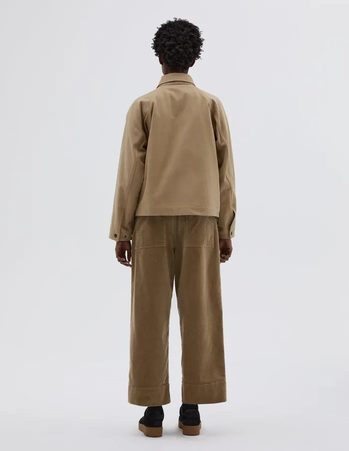 Women Mhl Raglan Work Jacket Stone Margaret Howell Jackets and Coats