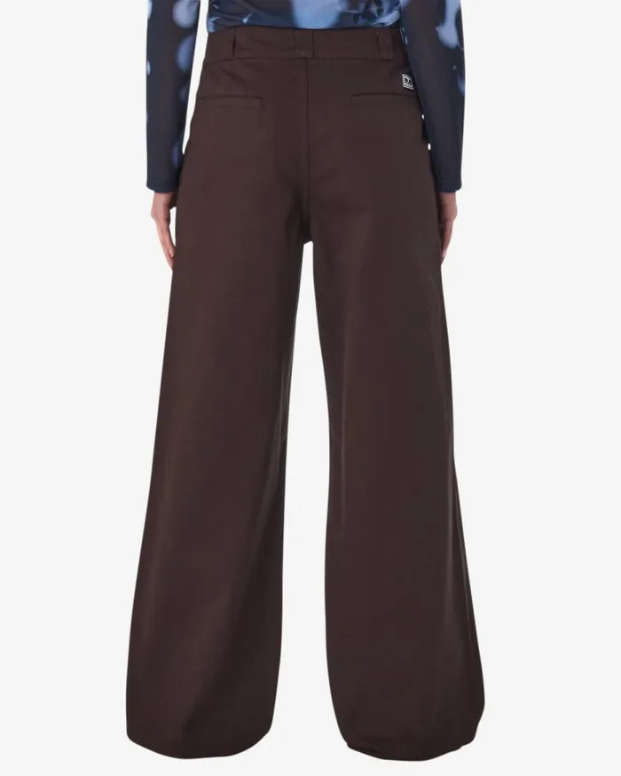 Women MILA WORK PANT Silver Grey OBEY Clothing BOTTOMS