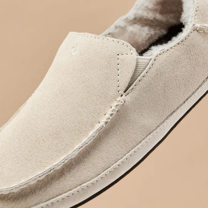 Women Nohea Slipper Womens Soft Shearling Slippers Bone Olukai Shearling Women Nohea Slipper Womens Soft Shearling Slippers Bone Olukai Shearling