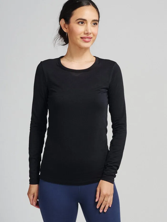 Women NOLA Long Sleeve TShirt Tasc Performance Running Training
