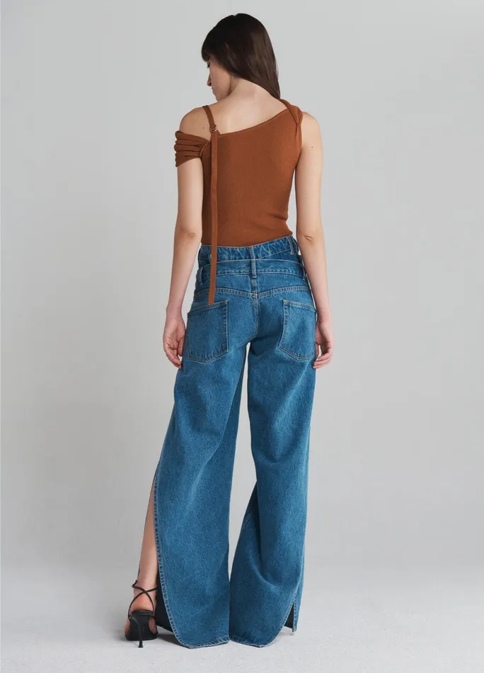Women Off Shoulder Knitted Top MONSE Tops