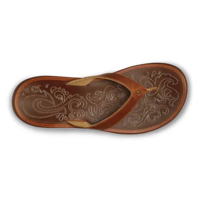 Women Paniolo Womens Premium Leather Sandals Natural Olukai Leather Women Paniolo Womens Premium Leather Sandals Natural Olukai Leather