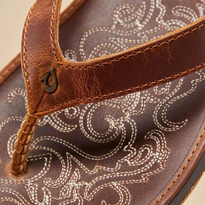 Women Paniolo Womens Premium Leather Sandals Natural Olukai Leather Women Paniolo Womens Premium Leather Sandals Natural Olukai Leather