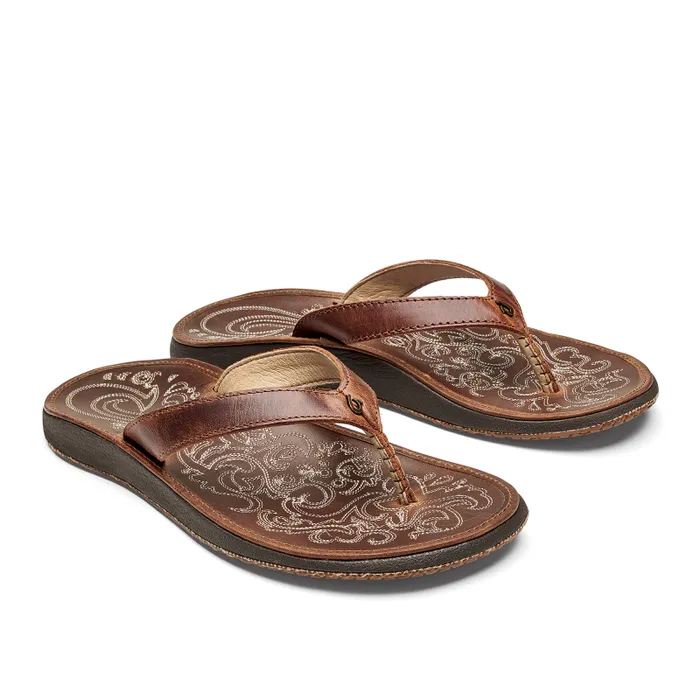 Women Paniolo Womens Premium Leather Sandals Natural Olukai Leather Women Paniolo Womens Premium Leather Sandals Natural Olukai Leather