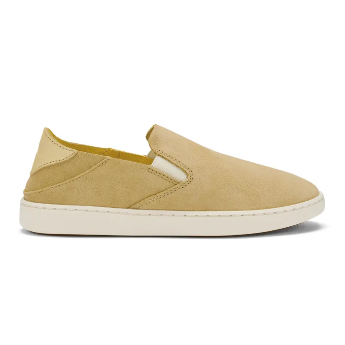 Women Pehuea Luxe Womens Suede SlipOn Shoes Toasted Coconut Olukai Leather