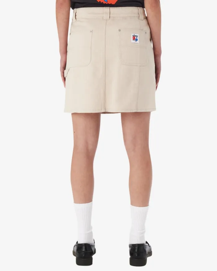 Women REBUILT CARPENTER SKIRT Clay OBEY Clothing BOTTOMS