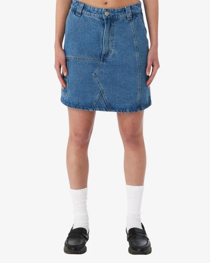 Women REBUILT CARPENTER SKIRT Clay OBEY Clothing BOTTOMS
