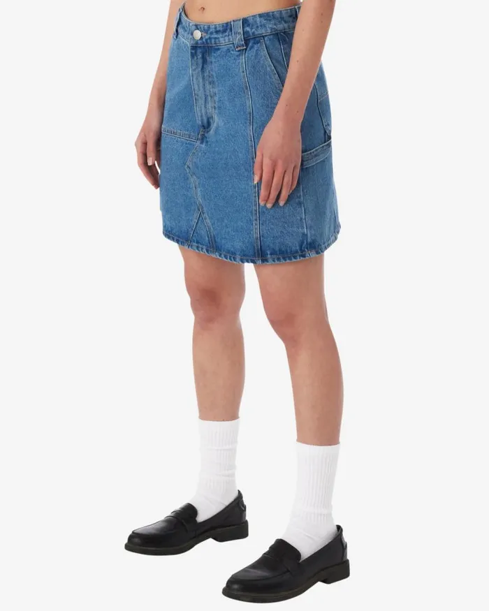 Women REBUILT CARPENTER SKIRT Clay OBEY Clothing BOTTOMS