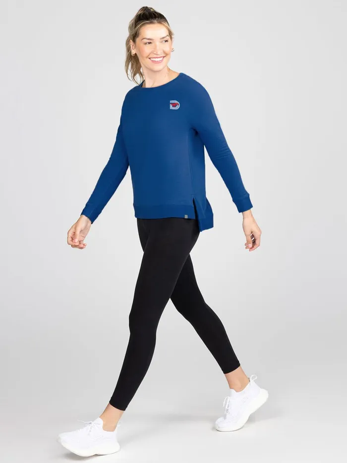 Women Riverwalk Sweatshirt 8211 SMU Tasc Performance Sweatshirts Hoodies