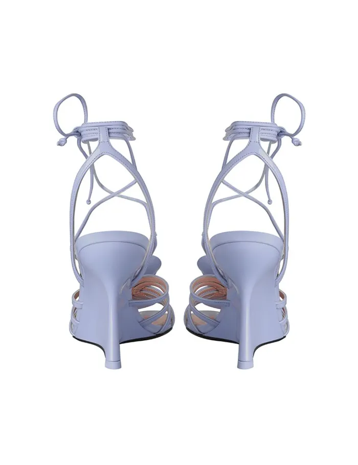 Women Sandals Zimmermann Zimmermann Orchid Wedge 85 Periwinkle