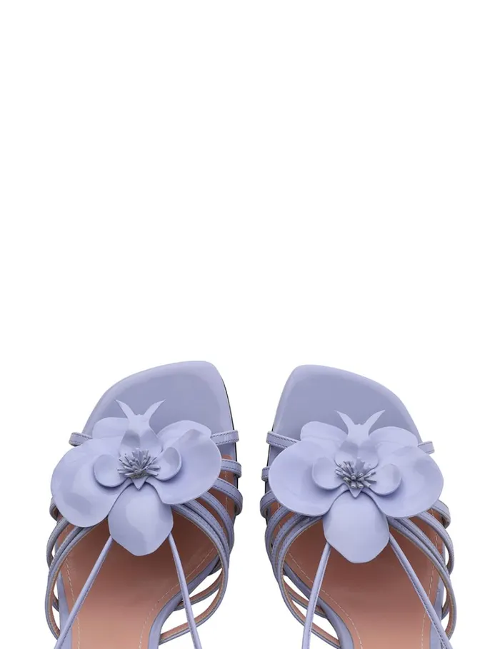Women Sandals Zimmermann Zimmermann Orchid Wedge 85 Periwinkle