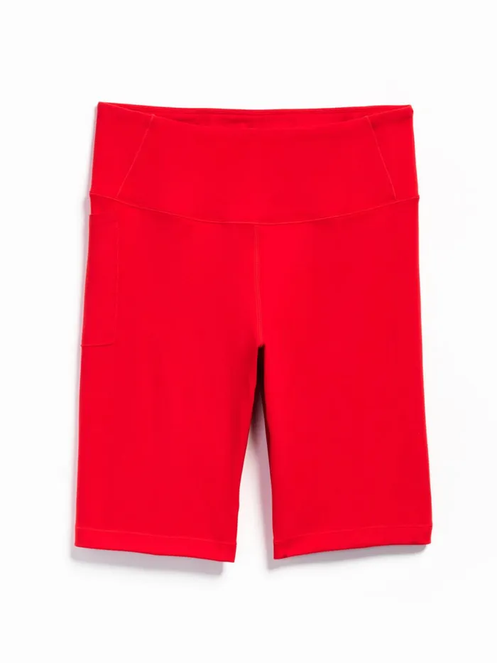 Women Sculptive Pocket Bike Short 8in Tasc Performance Shorts