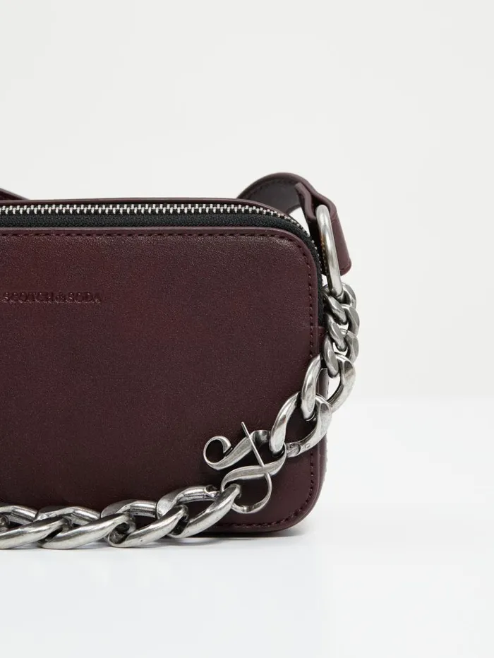 WOMEN SMALL REPORTER BAG Bordeaux Women Scotch and Soda Bags