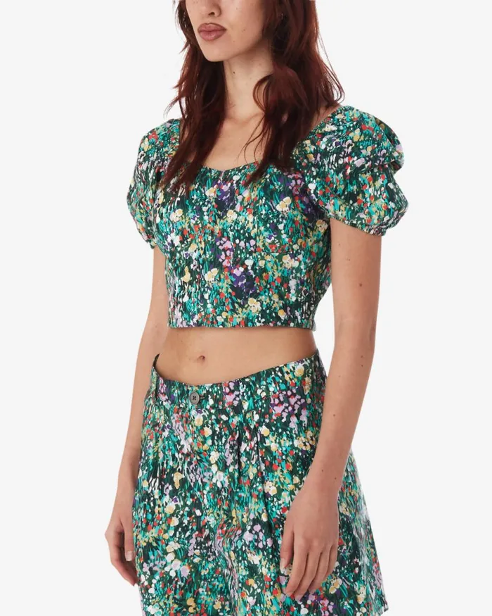 Women SPRING GARDEN TOP Fairway Multi OBEY Clothing TOPS