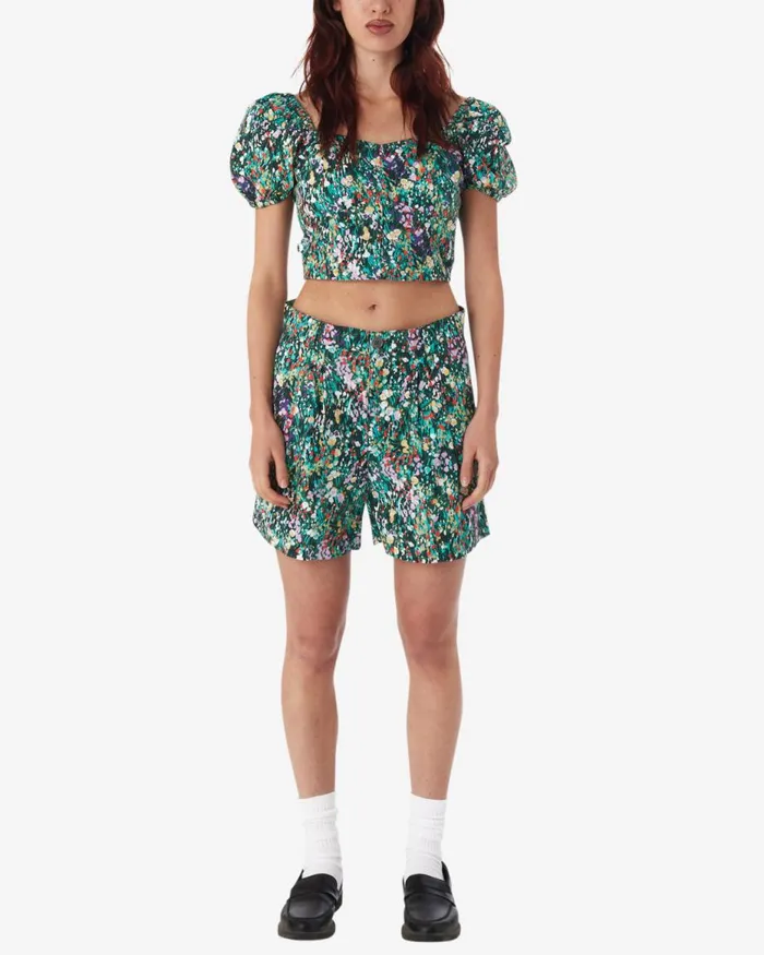 Women SPRING GARDEN TOP Fairway Multi OBEY Clothing TOPS