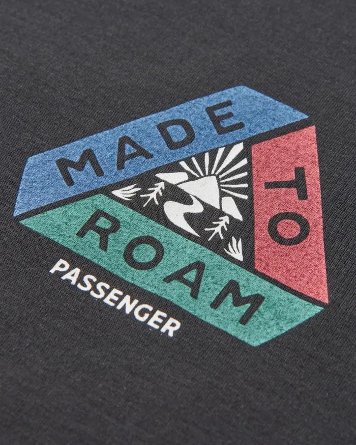 Women Tops Passenger Aurora Recycled Active TShirt Black Black