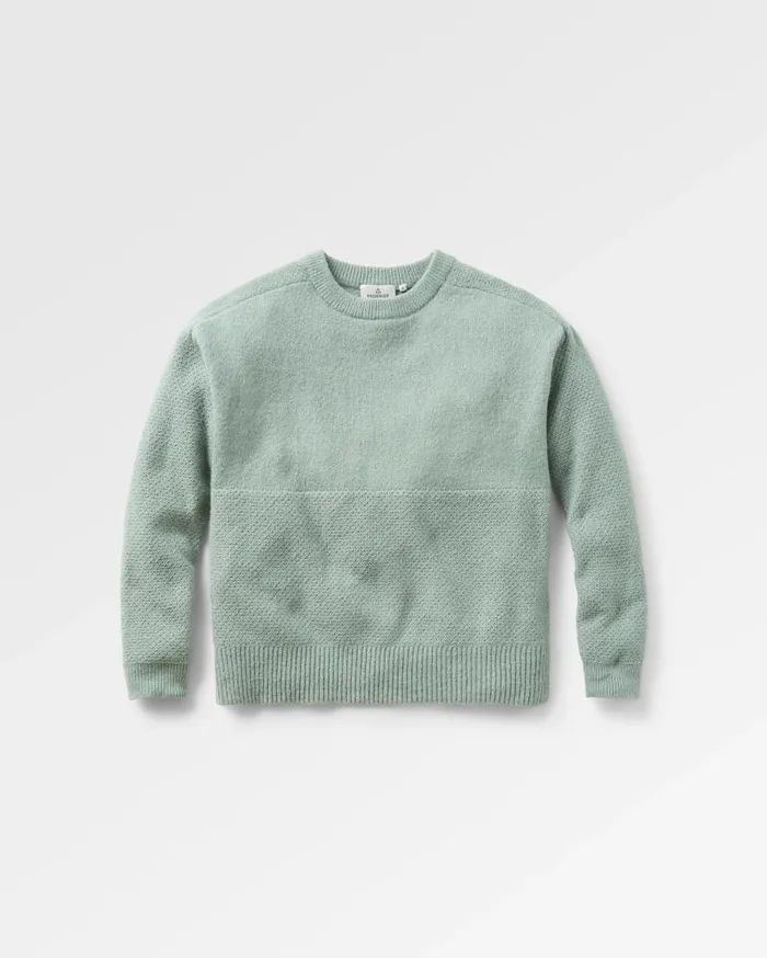 Women Tops Passenger Cove Recycled Knitted Jumper Pistachio Pistachio