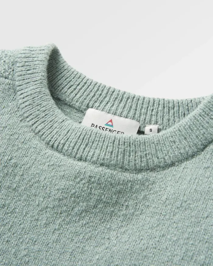 Women Tops Passenger Cove Recycled Knitted Jumper Pistachio Pistachio