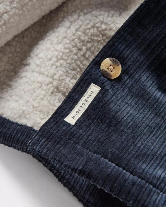 Women Tops Passenger Flint Corduroy Overshirt Deep Navy Deep Navy