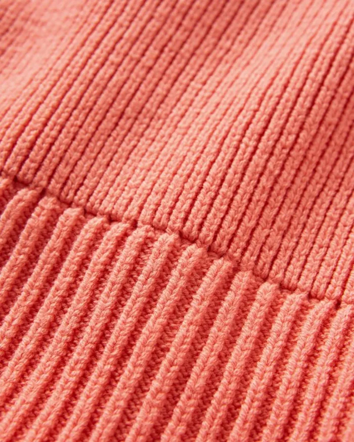 Women Tops Passenger Gondwana Organic Oversized Knitted Jumper Shell Pink Shell Pink