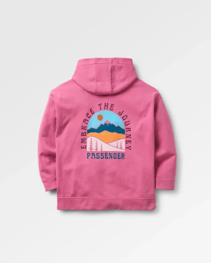 Women Tops Passenger Outlook Recycled Cotton Hoodie Mauve Haze Mauve Haze