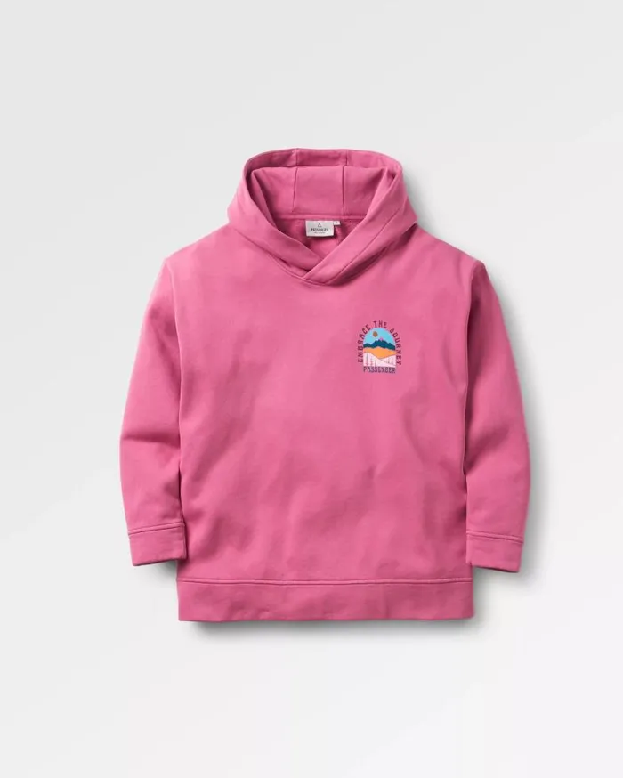Women Tops Passenger Outlook Recycled Cotton Hoodie Mauve Haze Mauve Haze