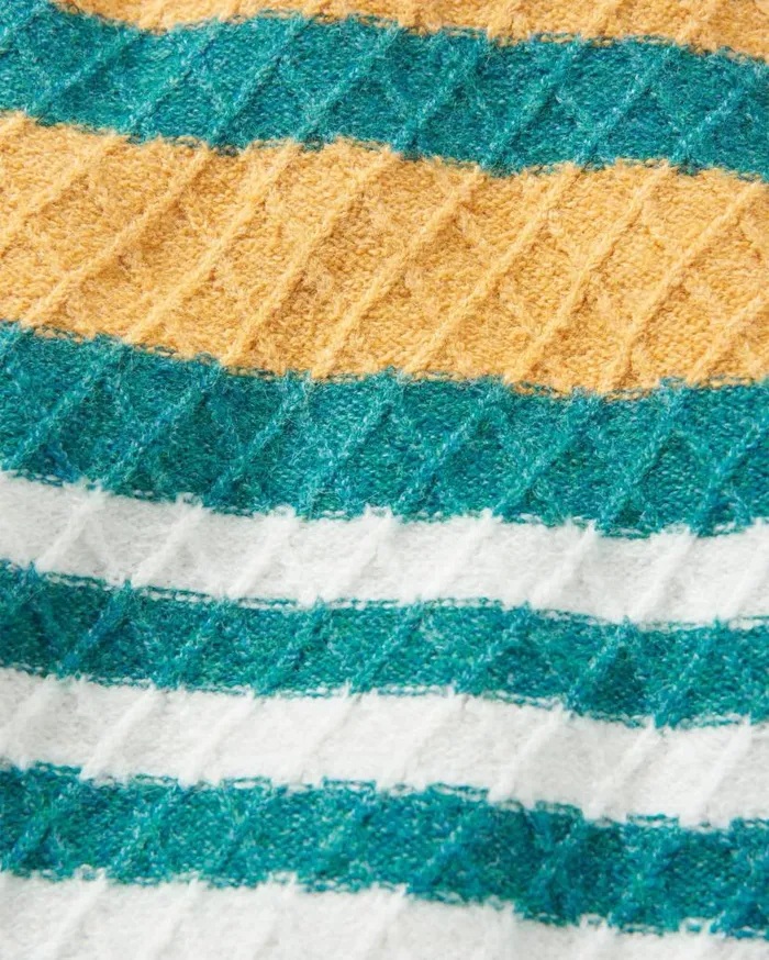 Women Tops Passenger Ramble Recycled Knitted Jumper Mediterranean Mediterranean